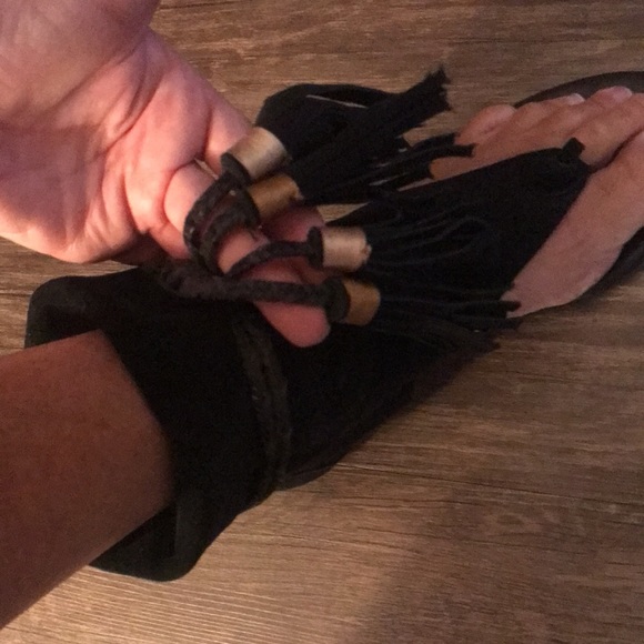 Ankle cuff sandals - Picture 2 of 6